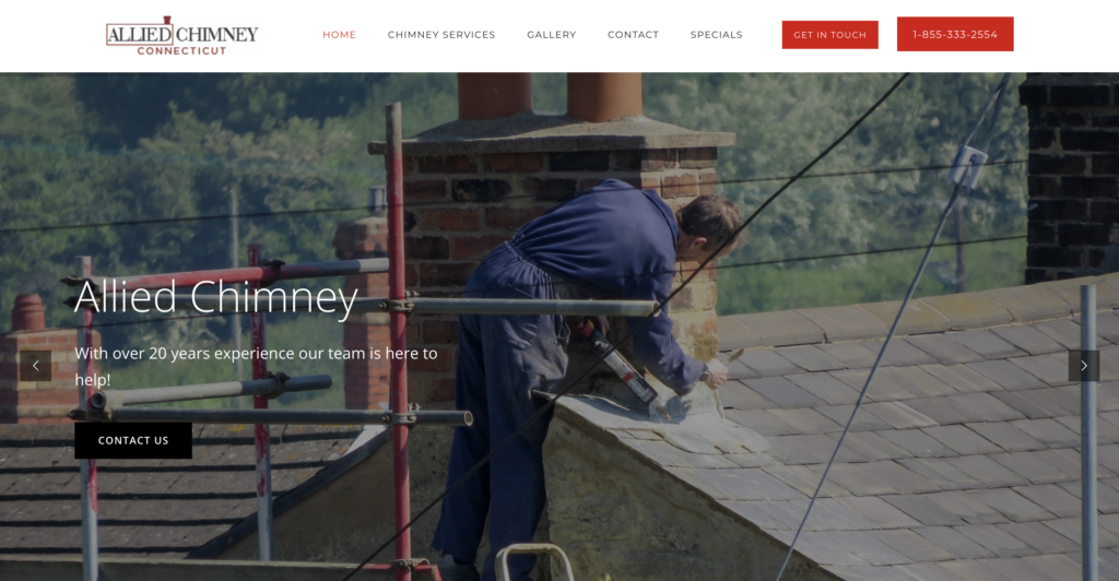Allied Chimney launches a new website